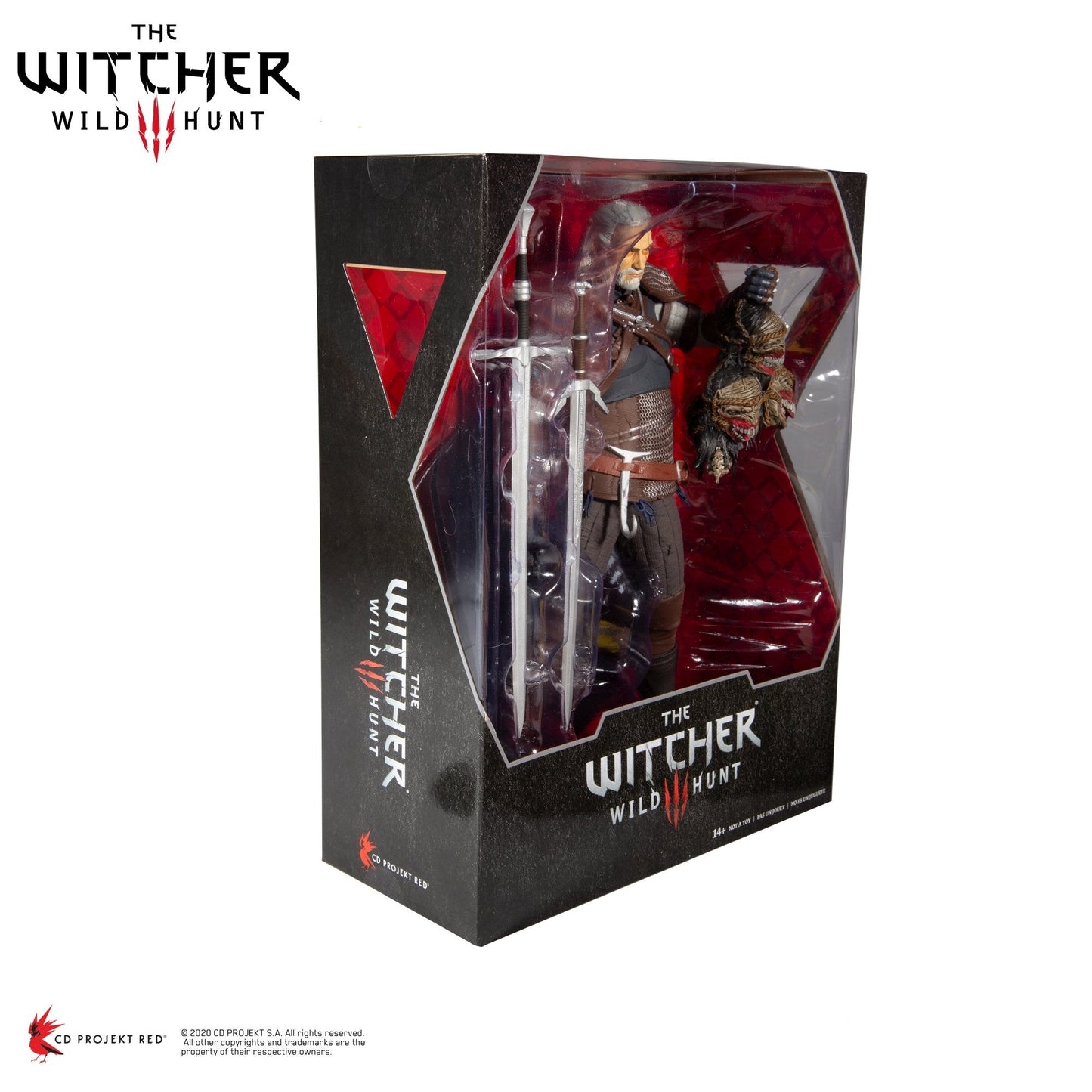 The Witcher Geralt of Rivia 12" Action Figure - GeekCore