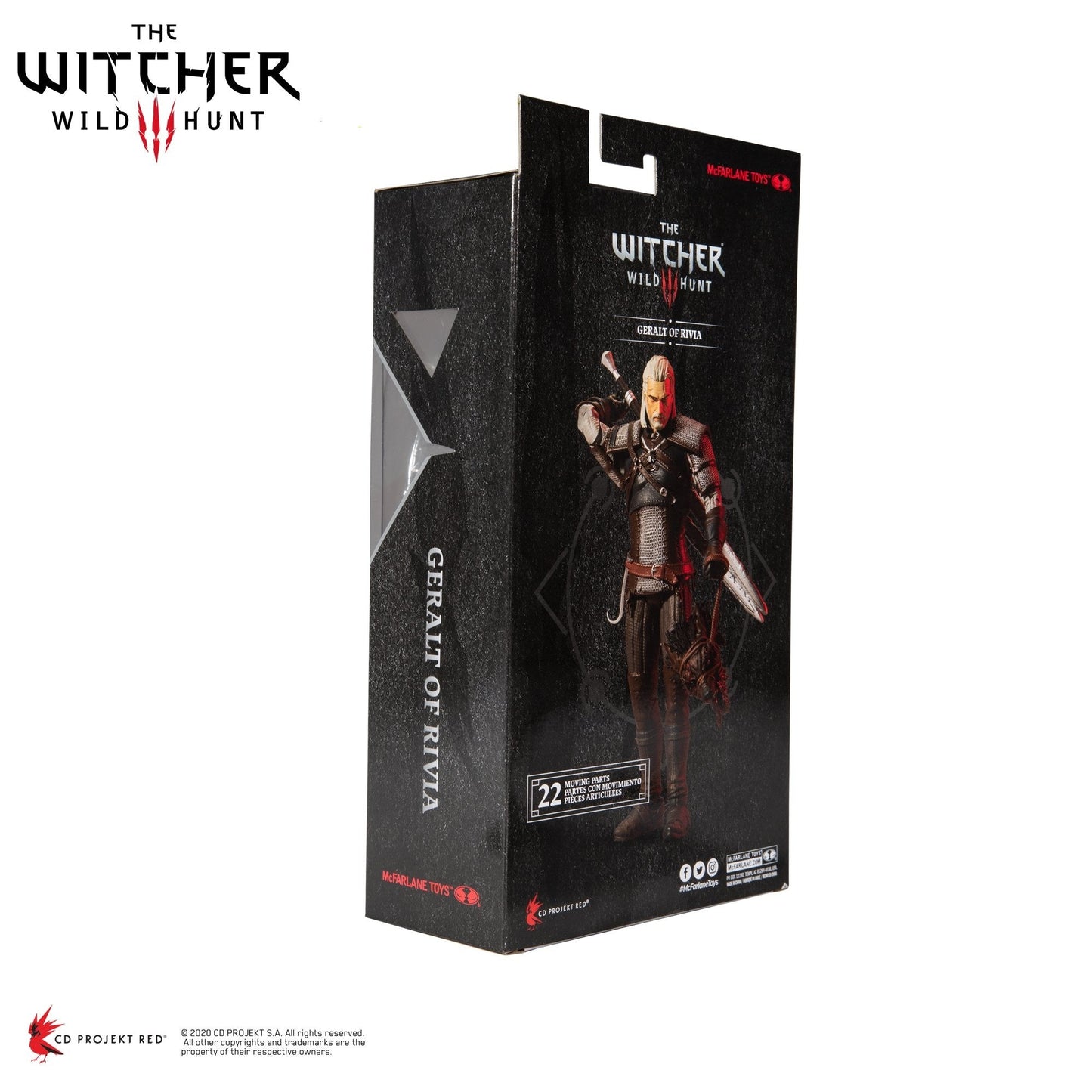 The Witcher Geralt of Rivia 7" Action Figure - GeekCore