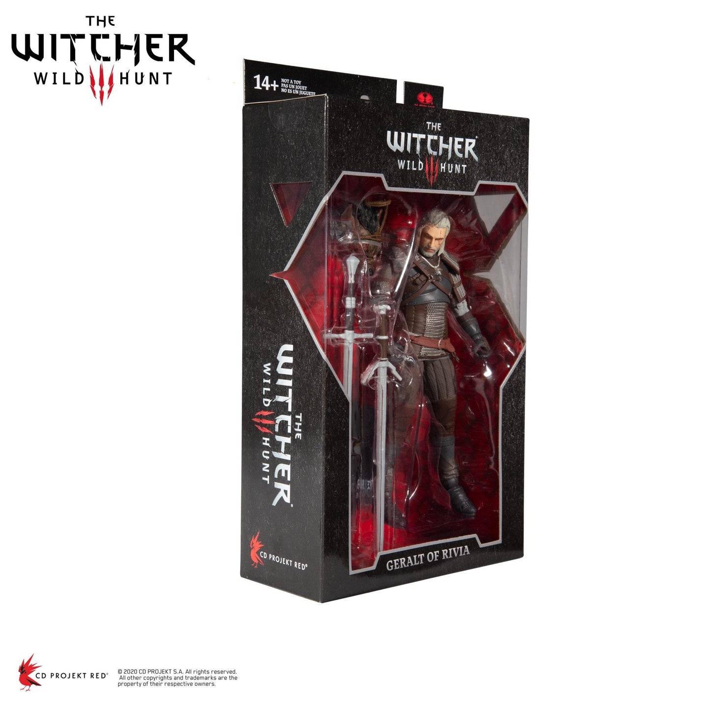 The Witcher Geralt of Rivia 7" Action Figure - GeekCore