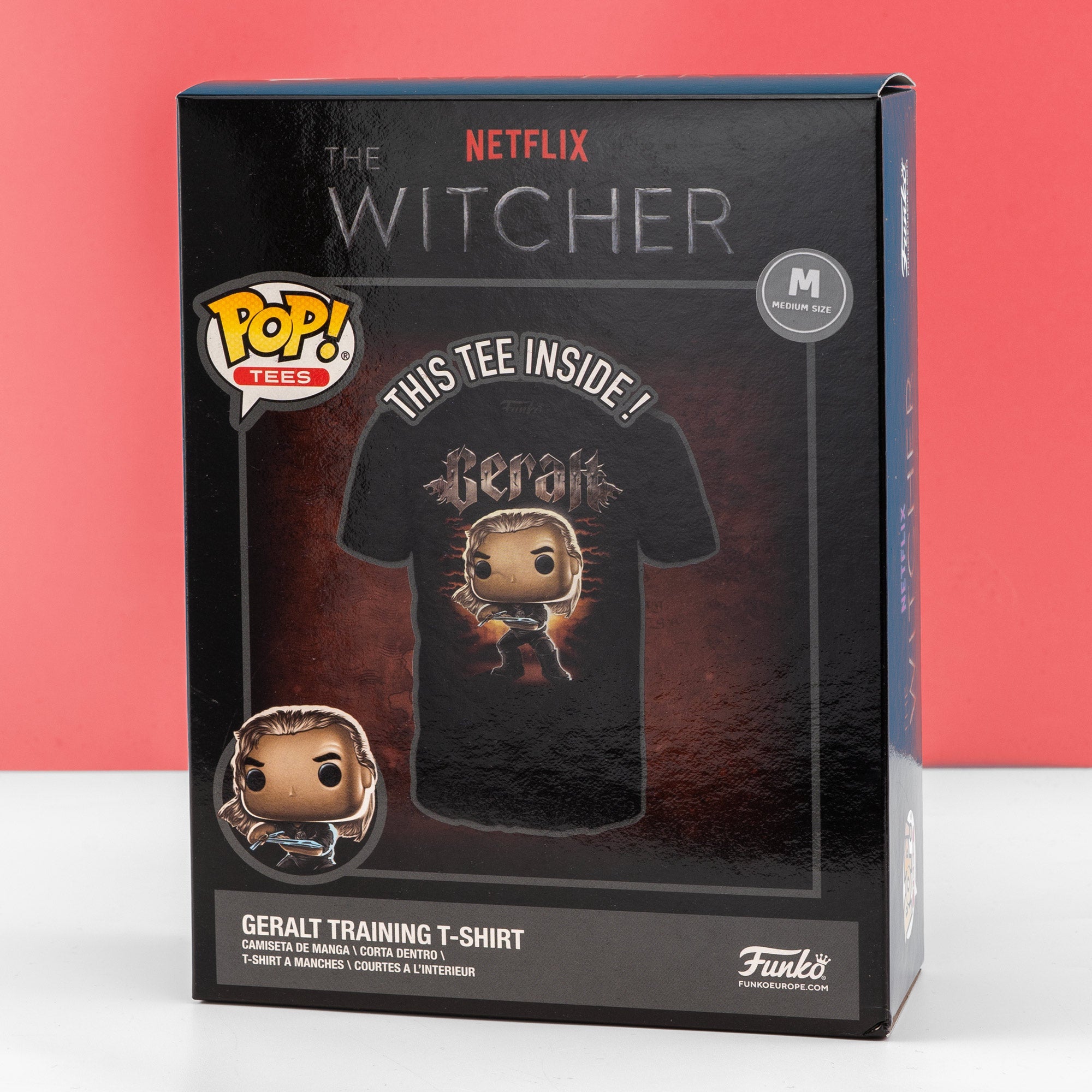 The Witcher - Geralt of Rivia Funko Boxed Tee - GeekCore