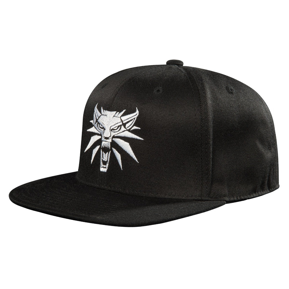 The Witcher Wolf Medallion Snapback Hat - GeekCore