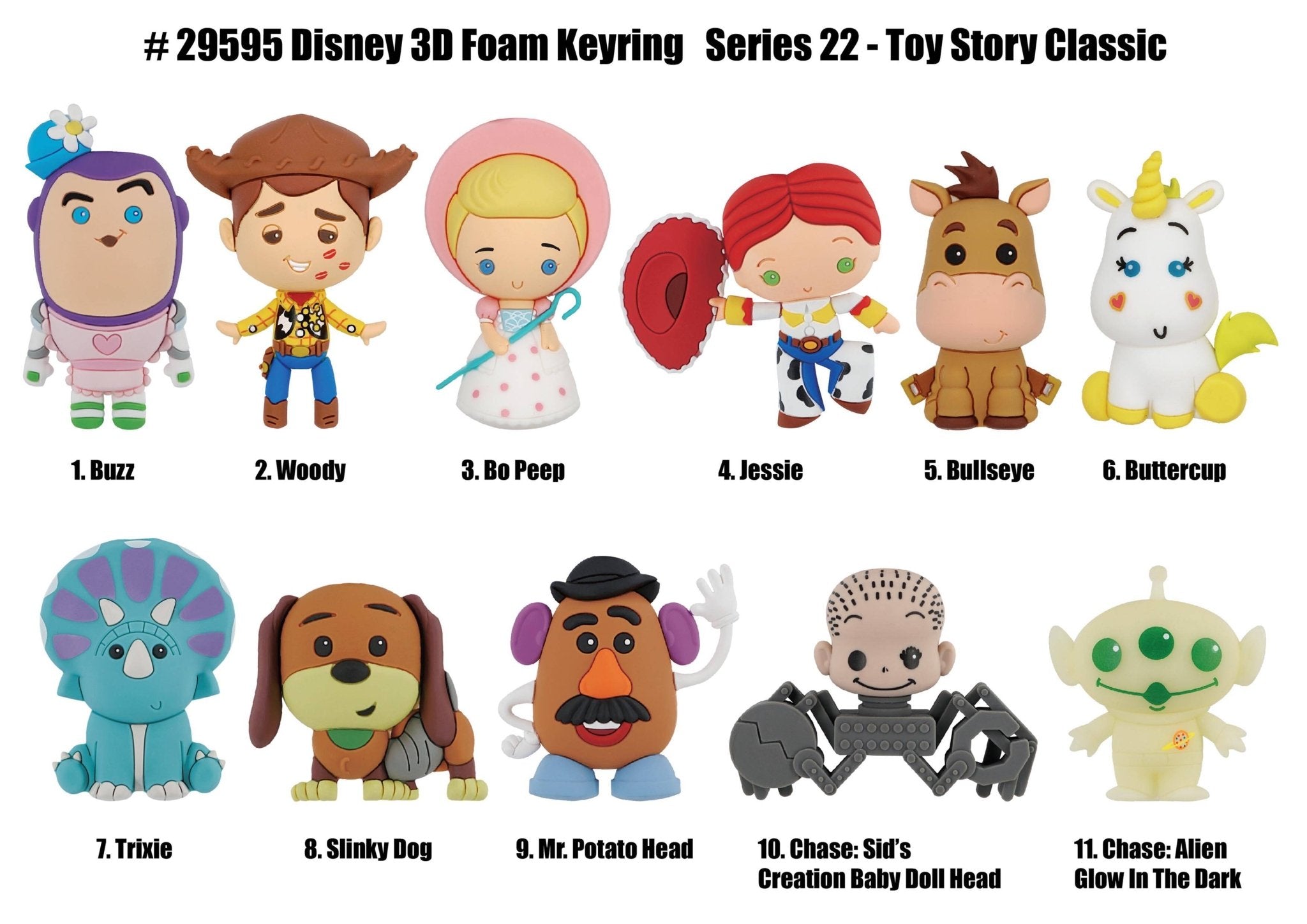 Toy Story Classic Blind Bag Mystery Bag Clip - GeekCore
