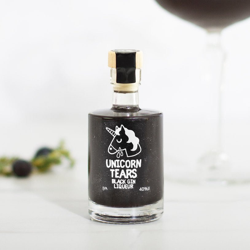 Unicorn Tears Black Gin Liqueur Miniature - GeekCore
