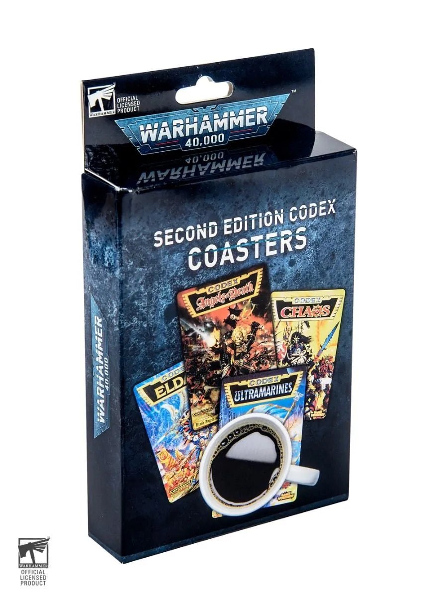 Warhammer 40,000 Second Edition Codex Coasters - GeekCore