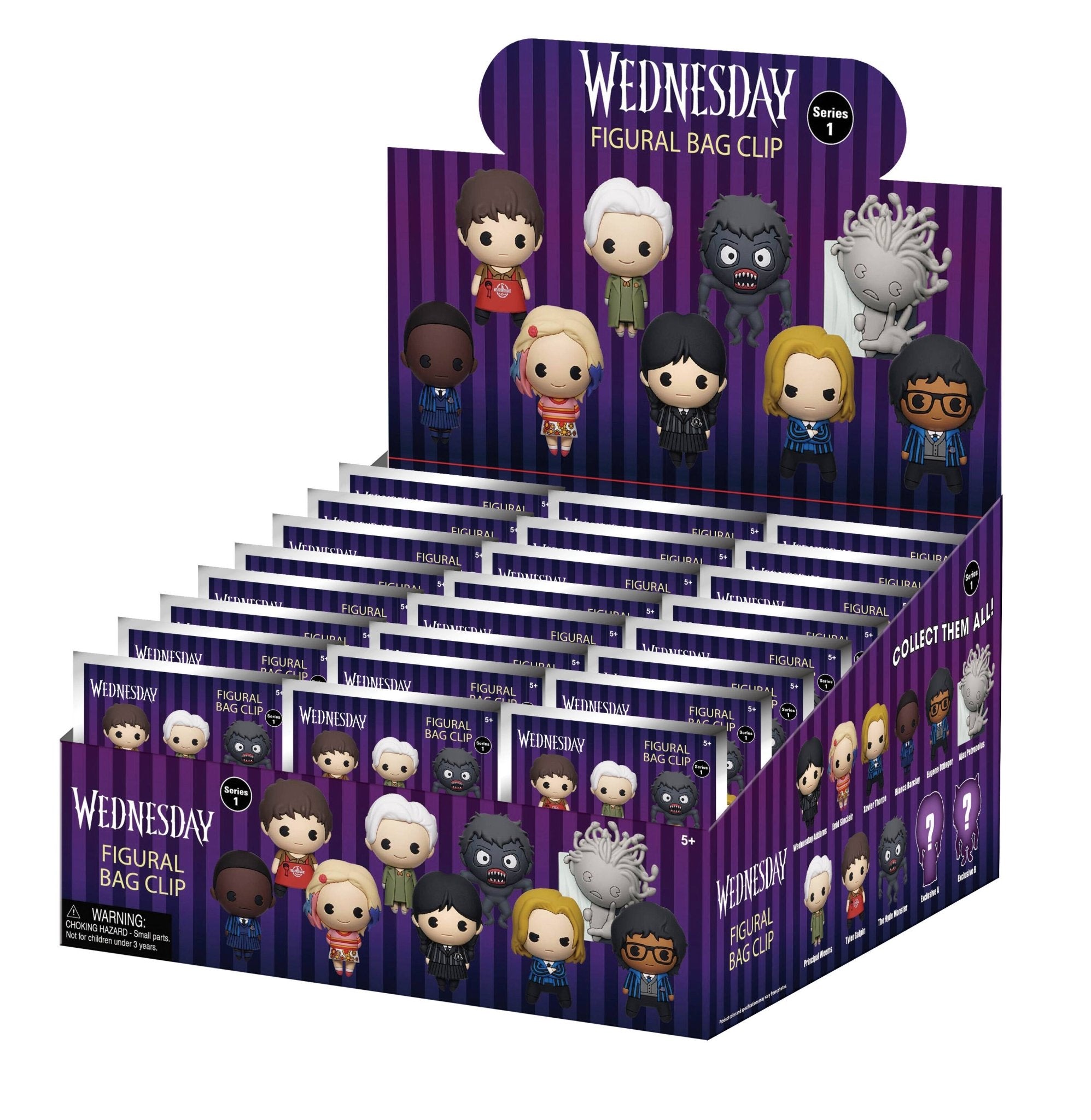 Wednesday Series 1 Blind Bag Mystery Bag Clip - GeekCore