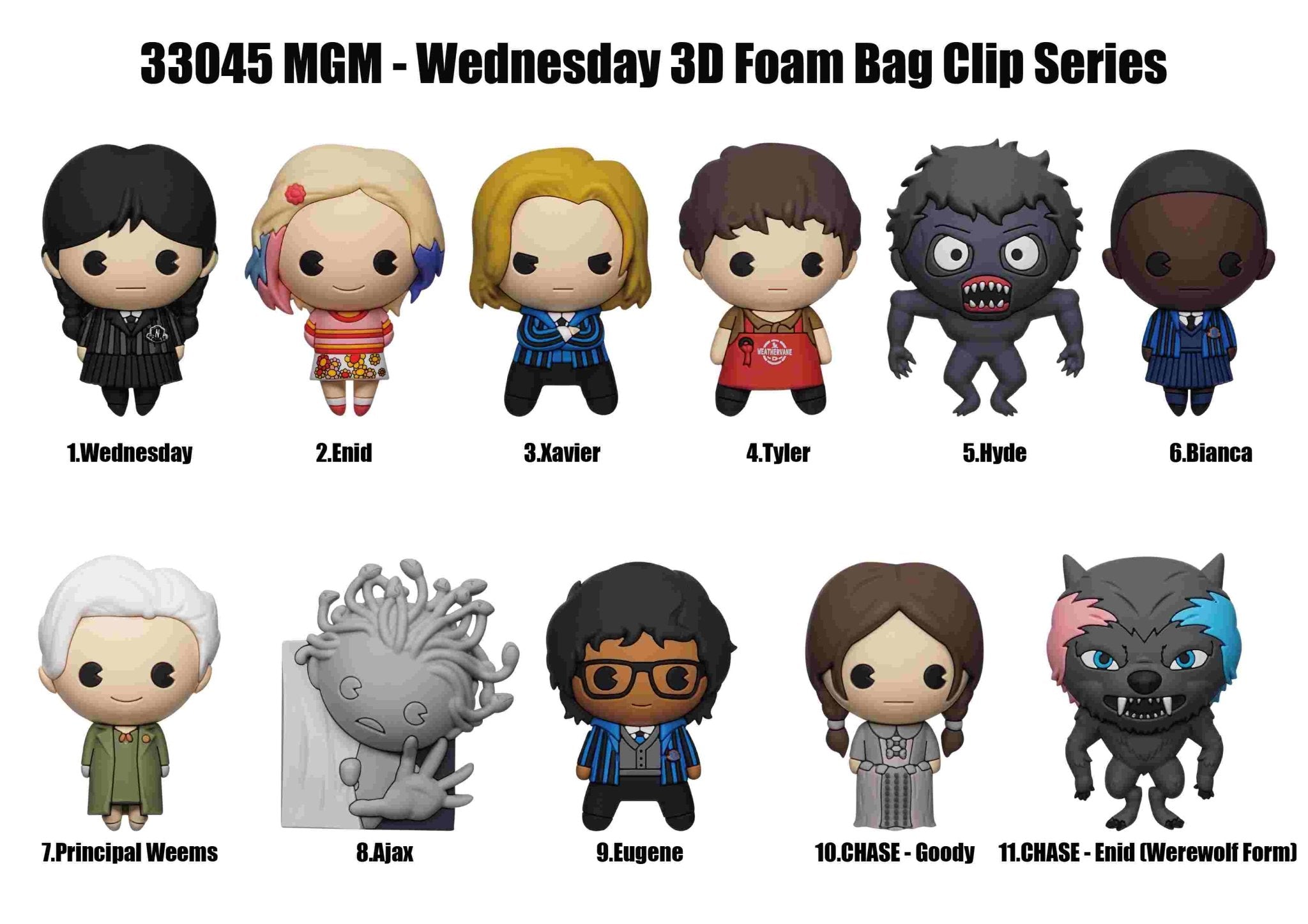 Wednesday Series 1 Blind Bag Mystery Bag Clip - GeekCore