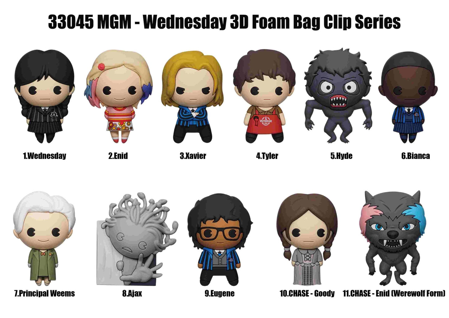 Wednesday Series 1 Blind Bag Mystery Bag Clip - GeekCore