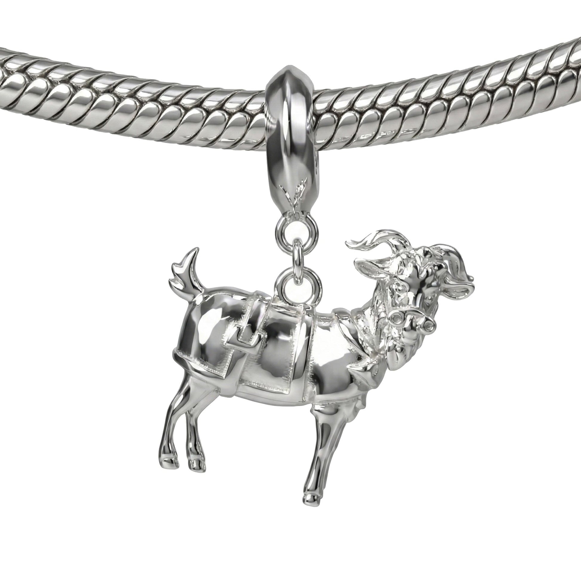 Wicked: For Good Doctor Dillamond Sterling Silver Slider Charm - GeekCore