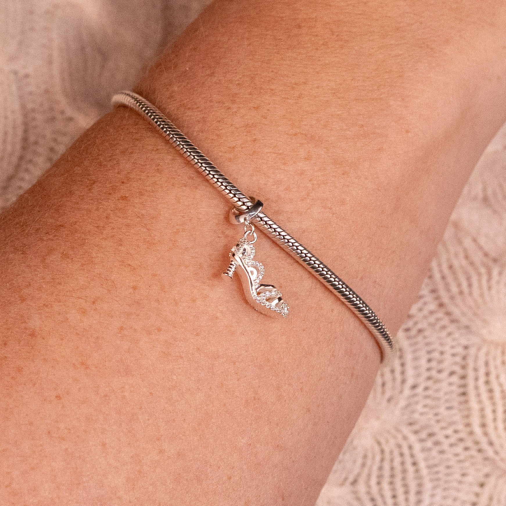 Wicked: For Good Nessarose's Silver Shoe Sterling Silver Slider Charm - GeekCore