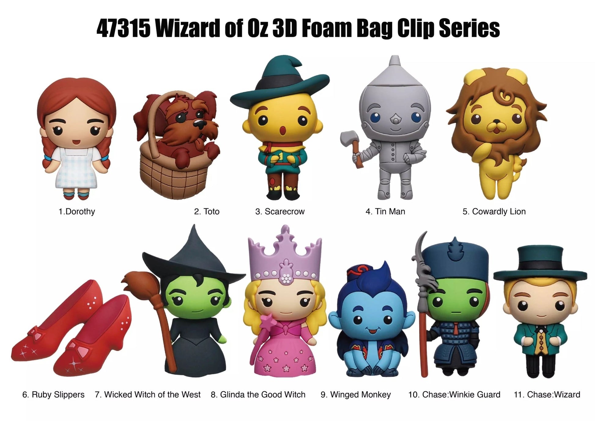 Wizard of Oz Blind Bag Mystery Bag Clip - GeekCore