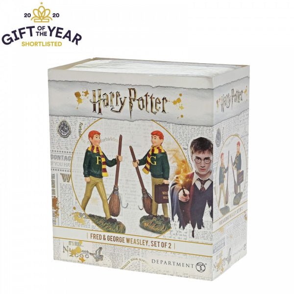 Wizarding World of Harry Potter - Fred and George Weasley Figurines - GeekCore
