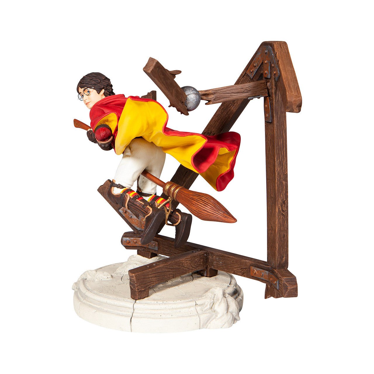 Wizarding World of Harry Potter - Harry Potter Playing Quidditch Figurine - GeekCore