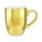 Wonder Woman 1984 Gold Chrome Mug - GeekCore