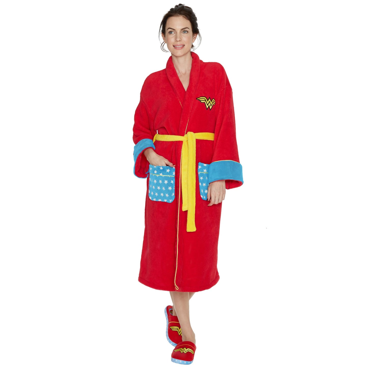 Wonder Woman Classic Bath Robe - GeekCore
