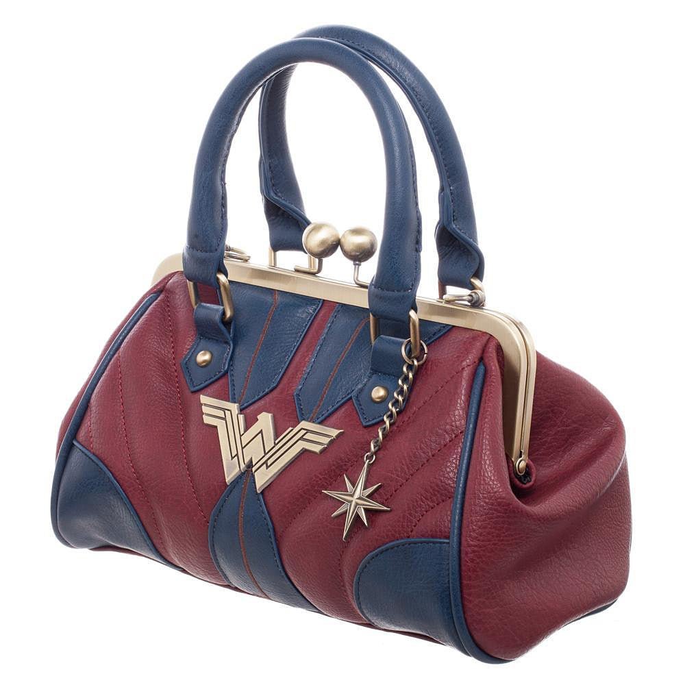 Wonder Woman Kiss - lock Handbag - GeekCore
