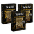 Yu - Gi - Oh 24k Gold Plated Triple Pack Metal God Cards - Ra, Slifer, Obelisk - GeekCore