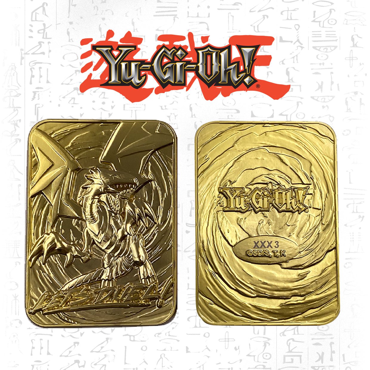 Yu - Gi - Oh! Blue Eyes White Dragon Limited Edition 24k Gold Card - GeekCore