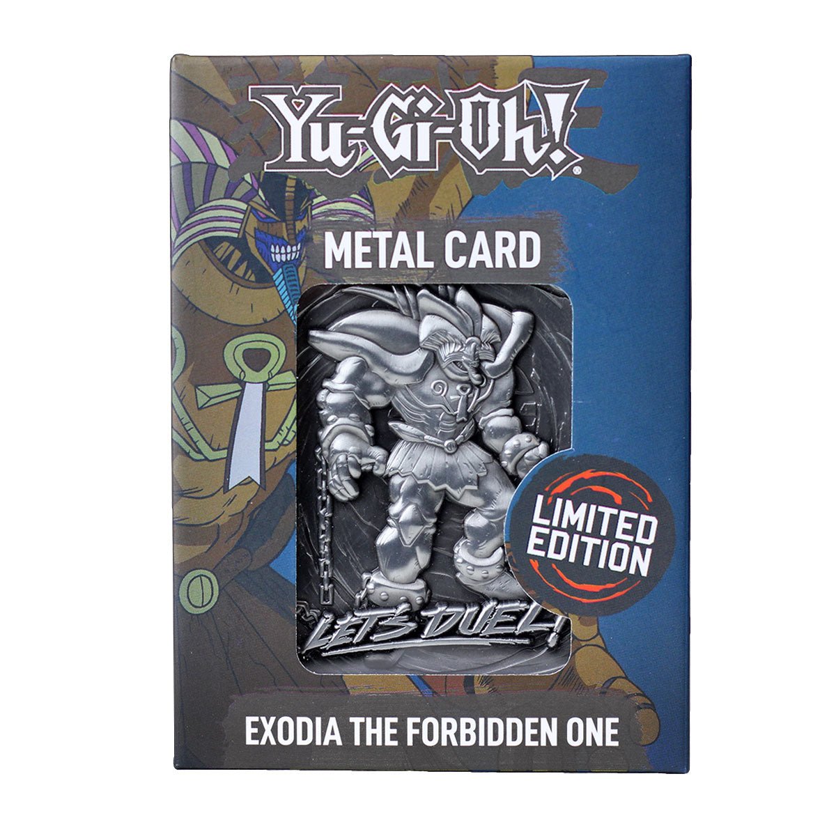 Yu - Gi - Oh! Exodia the Forbidden One Limited Edition Collectible Card - GeekCore
