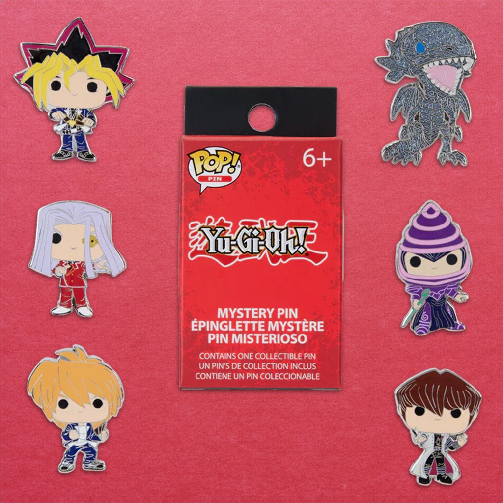 Yu - Gi - Oh! Funko Pop! Characters Blind Box Mystery Pin - GeekCore