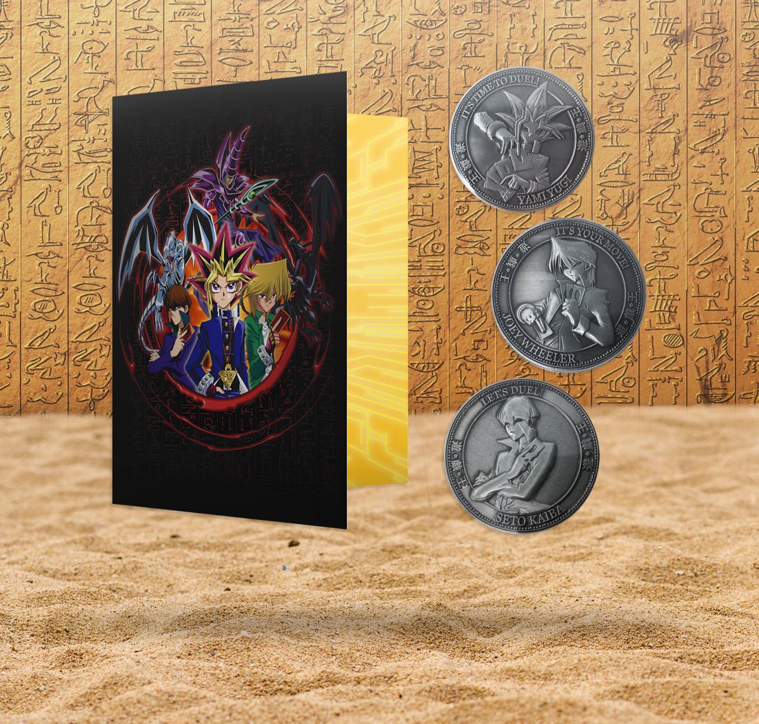 Yu - Gi - Oh! Limited Edition Collectors Coin Set - GeekCore