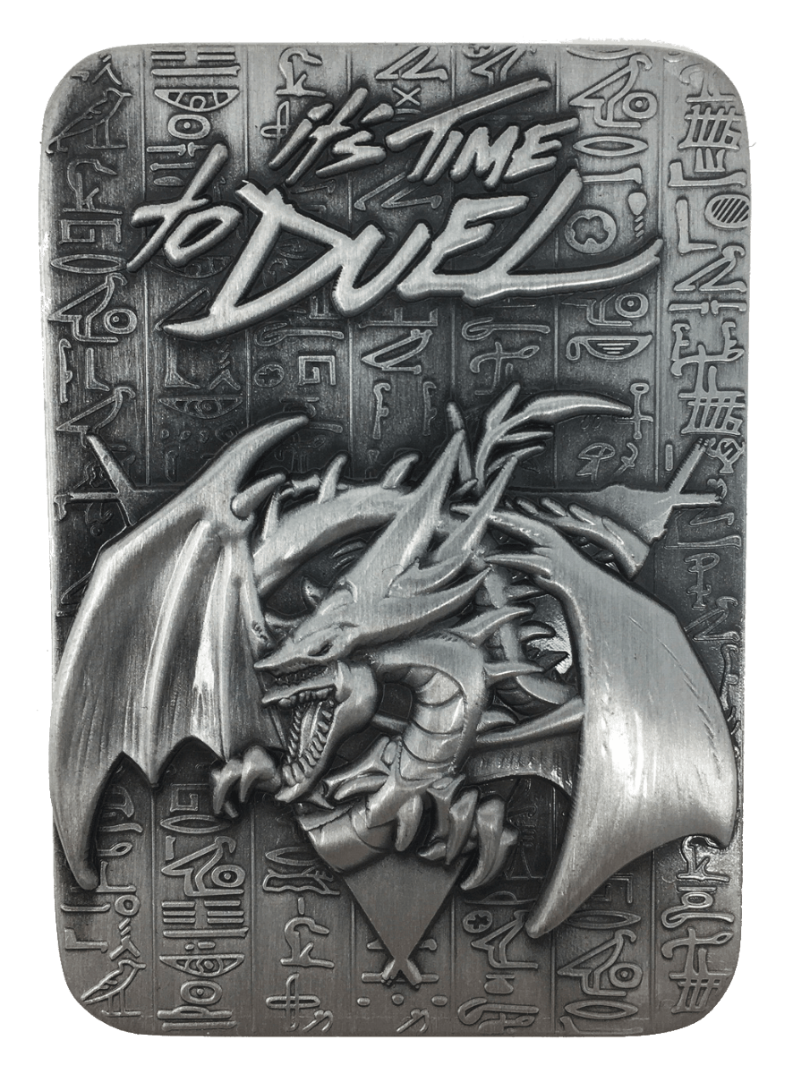Yu - Gi - Oh! Limited Edition God Monster Metal Card - Slifer the Sky Dragon - GeekCore
