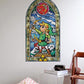 Zelda Stained Glass Wall Decal (Hero's Bow) - GeekCore