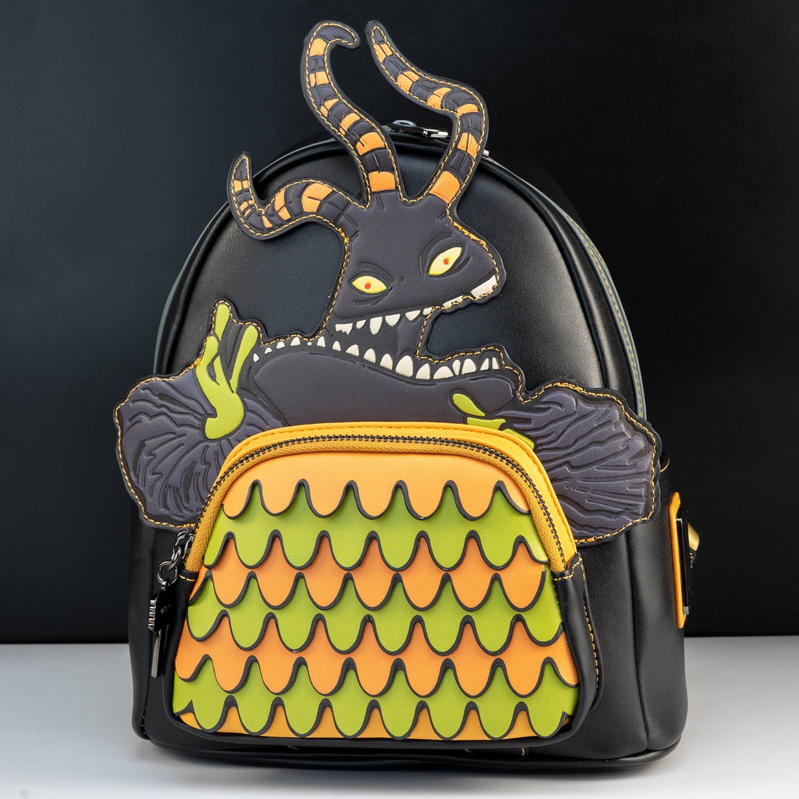 Loungefly x The Nightmare Before Christmas Harlequin Demon Cosplay Mini Backpack