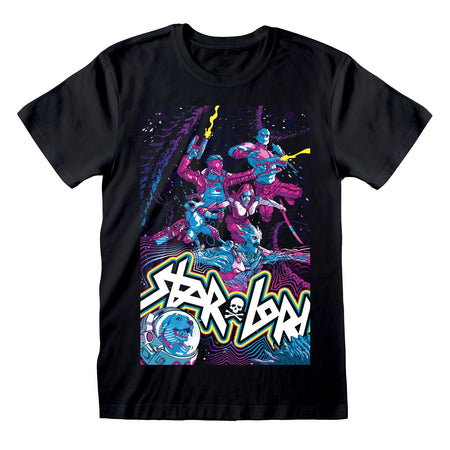 Guardians Of The Galaxy Video Game Poster T-Shirt