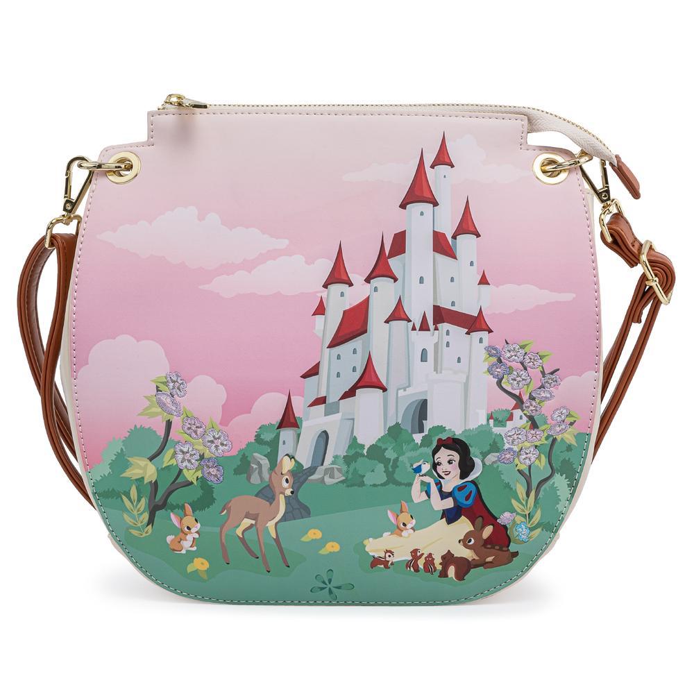 Loungefly x Disney Snow White Castle Crossbody Bag