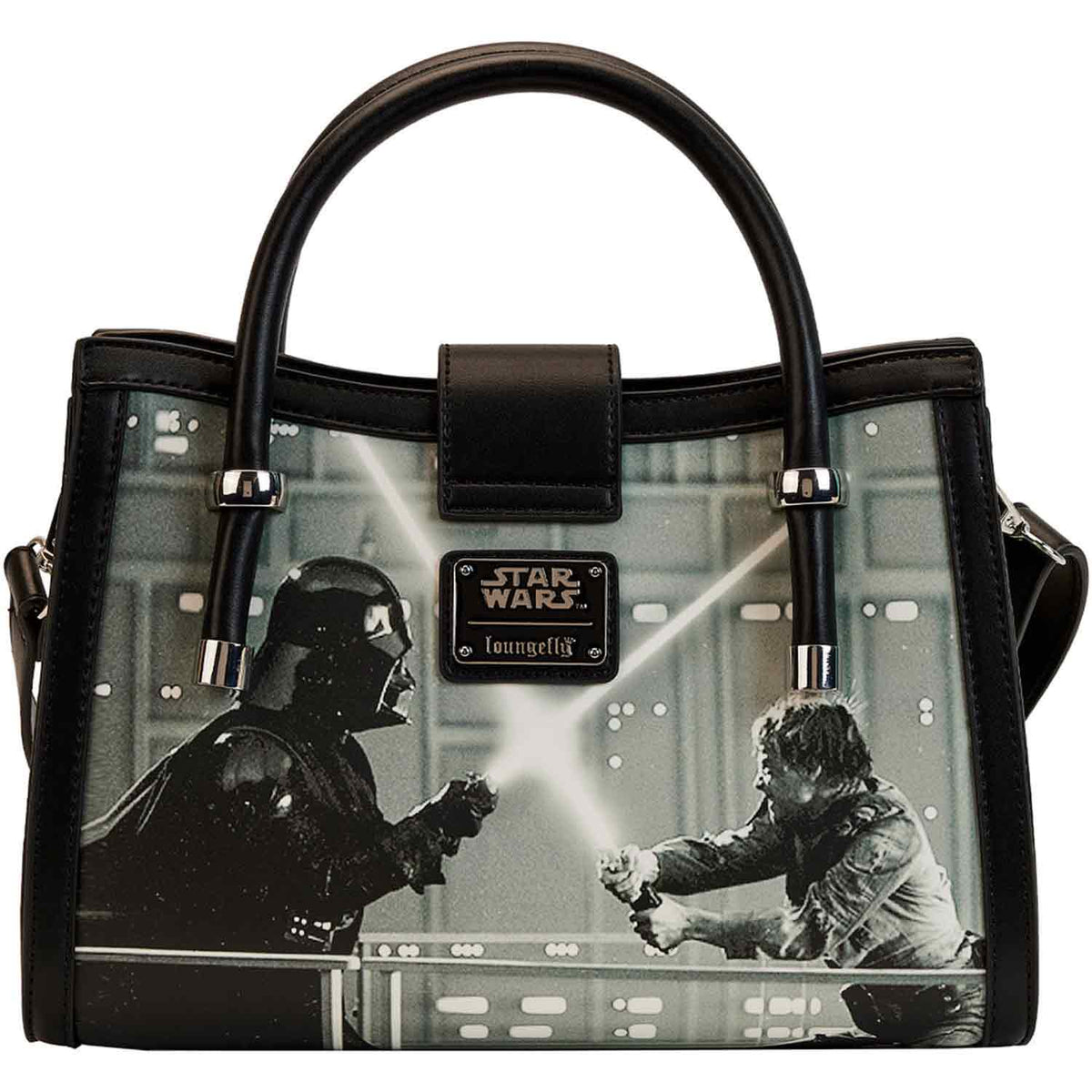 Loungefly x Star Wars Empire Strikes Back Final Frames Crossbody Bag - GeekCore
